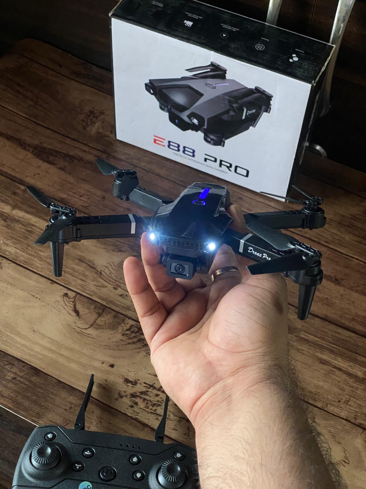 E88 Pro Dual Camera Drone (Dual Battery
