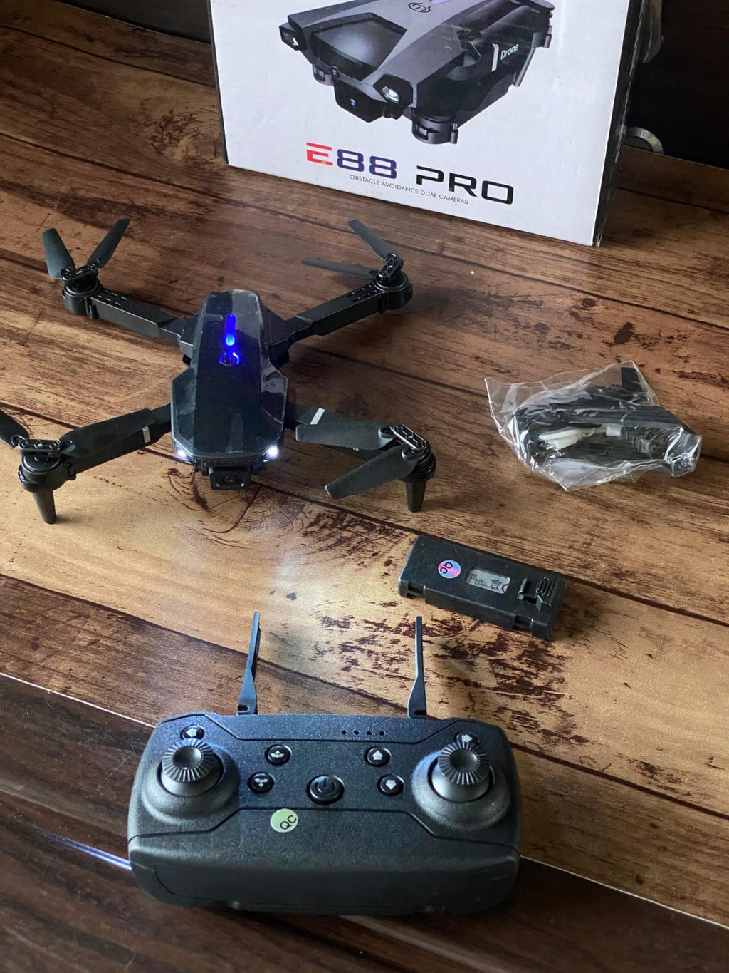 E88 Pro Dual Camera Drone (Dual Battery