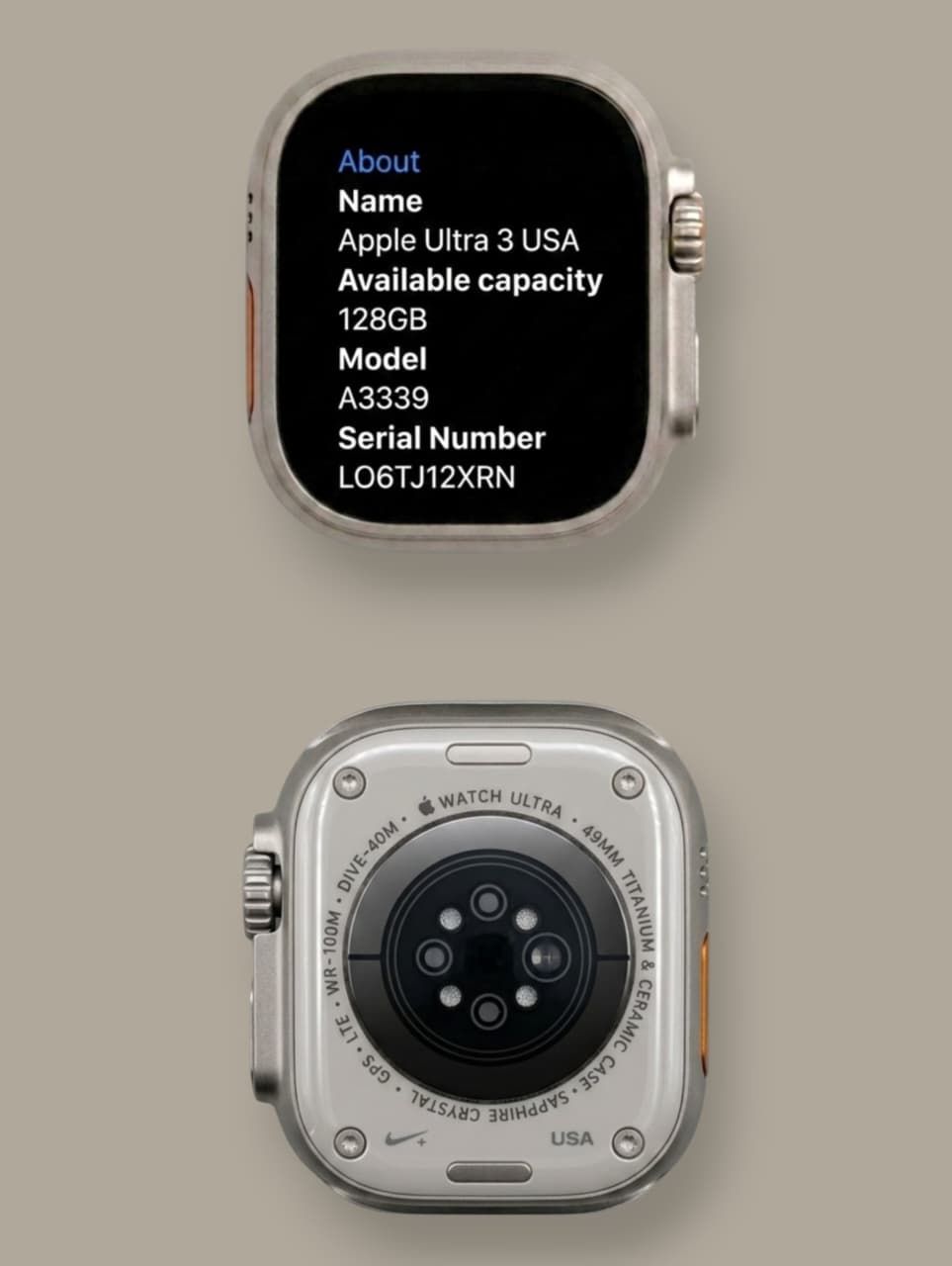 Apple Watch Ultra 3 Nike USA Edition